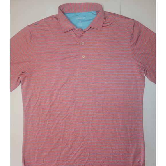 Johnnie-O Performance Polo Shirt Stretch Short Sleeve Men’s M Golf Casual - Picture 2 of 10